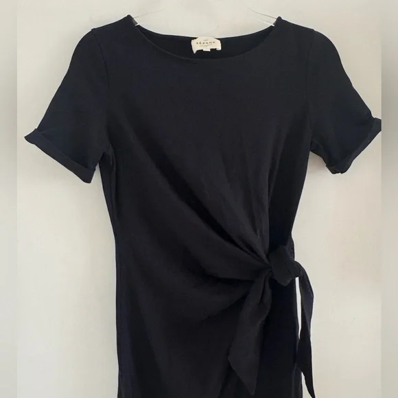 Sezane Pippa dress in black - Picture 4 of 7